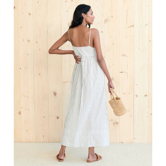 Jenni Kayne Cove Breezy Maxi Dress - XXS - Navy Stripe - Picture 2 of 4